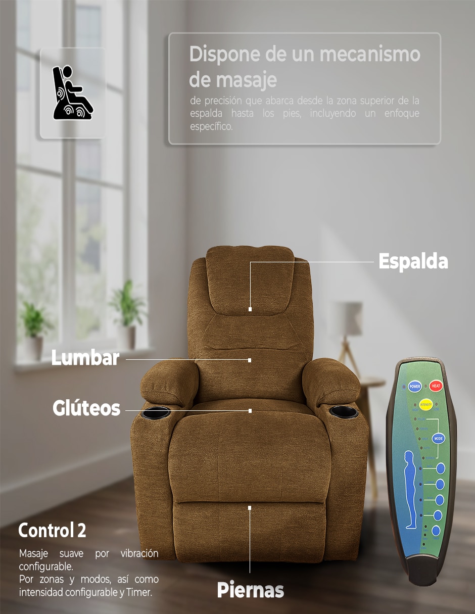 Sillón masaje Comfort 3